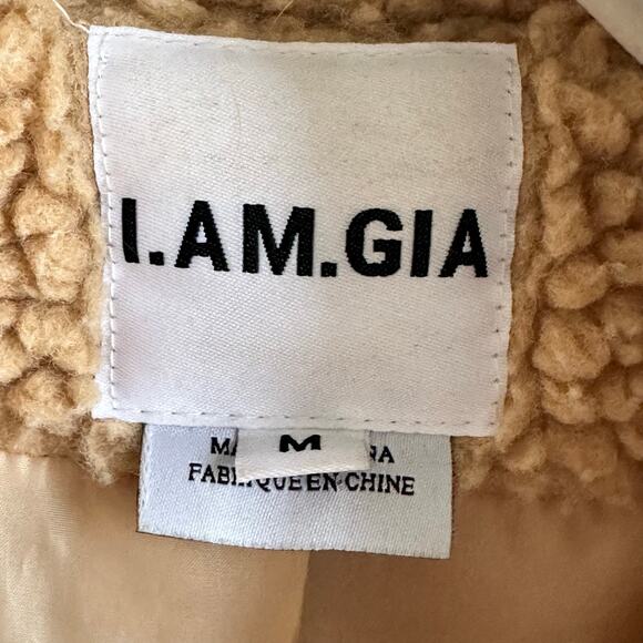 I.AM.GIA Pixie Teddy Jacket in Carmel - Picture 7 of 8